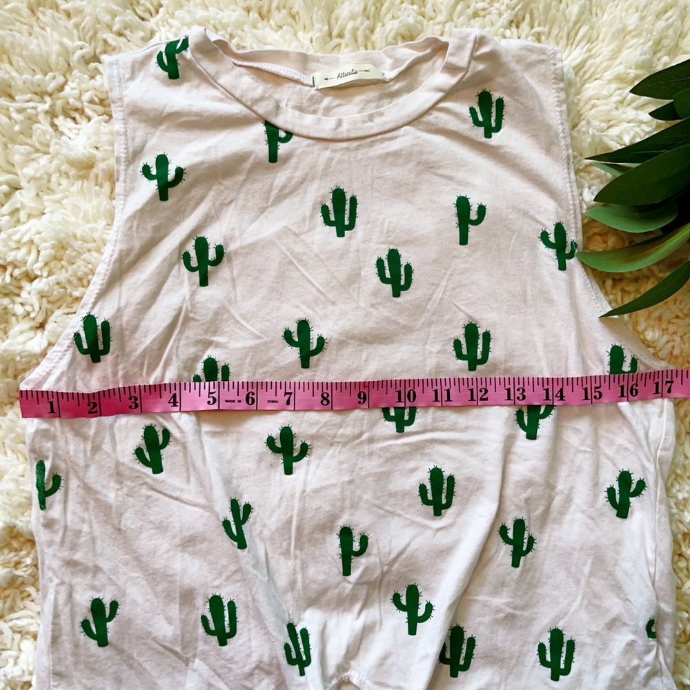 Atticute Women's Cactus Tank Top L - Picture 2 of 7